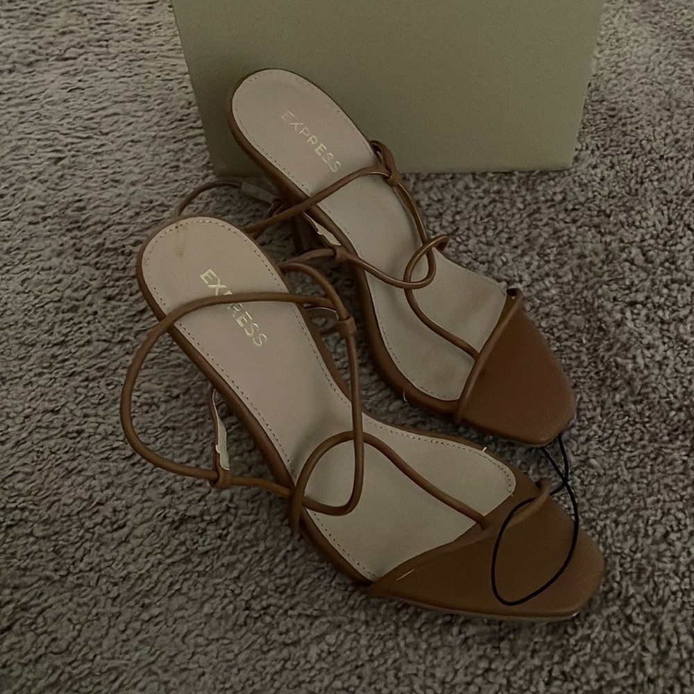 Cognac High Heels